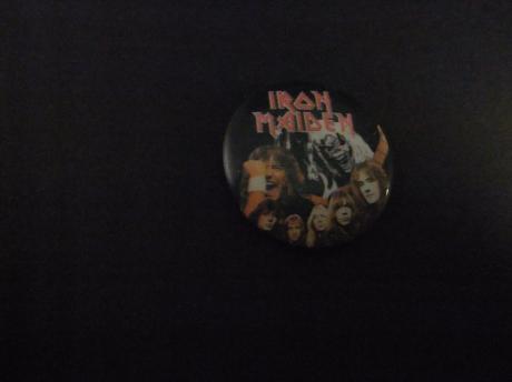 Iron Maiden Engelse heavy metal band ( groepsfoto)
